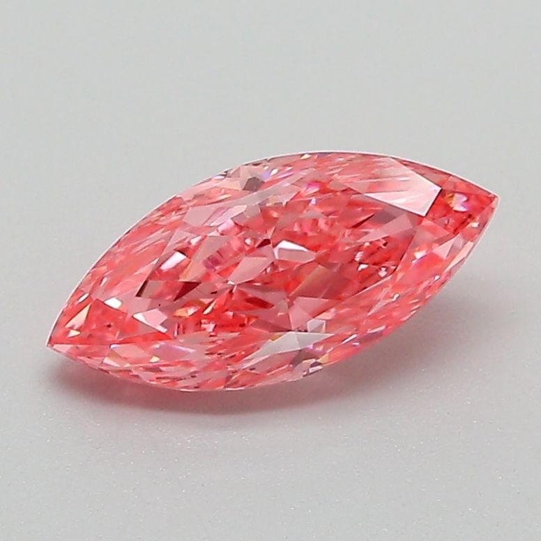 Loose Diamond - MARQUISE 1.08ct Fancy Vivid Pink VVS2: Loose Diamond - MARQUISE 1.08ct Fancy Vivid Pink VVS2 Source: This is a real non-mined Diamond that has been grown in a lab Shape: MARQUISE Carats: 1.08 Color: Fancy Vivid Pink Certification: IGI Vide