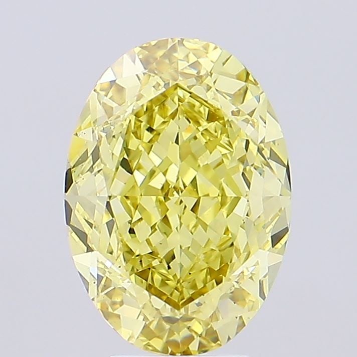 Loose Diamond - OVAL 6.11ct Fancy Intense Yellow VS2: Loose Diamond - OVAL 6.11ct Fancy Intense Yellow VS2 Source: This is a real non-mined Diamond that has been grown in a lab Shape: OVAL Carats: 6.11 Color: Fancy Intense Yellow Certification: IGI Video