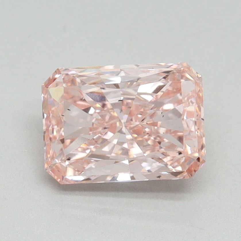Loose Diamond - RADIANT 1.3ct Fancy Vivid Pink SI1: Loose Diamond - RADIANT 1.3ct Fancy Vivid Pink SI1 Source: This is a real non-mined Diamond that has been grown in a lab Shape: RADIANT Carats: 1.3 Color: Fancy Vivid Pink Certification: IGI Video: