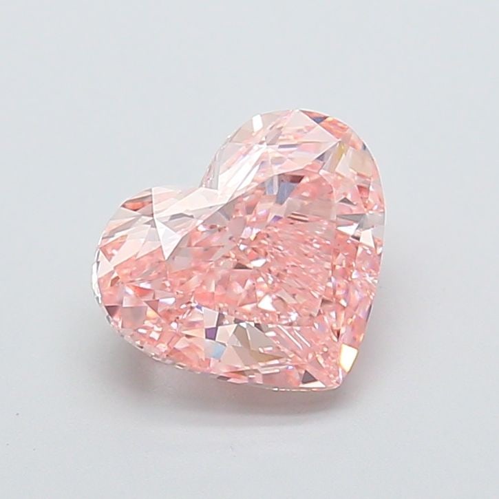 Loose Diamond - HEART 3.49ct Fancy Intense Pink VS1: Loose Diamond - HEART 3.49ct Fancy Intense Pink VS1 Source: This is a real non-mined Diamond that has been grown in a lab Shape: HEART Carats: 3.49 Color: Fancy Intense Pink Certification: IGI Video: