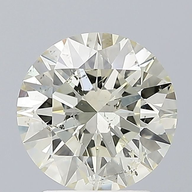Loose Diamond - ROUND 2.01ct O-P SI2: Loose Diamond - ROUND 2.01ct O-P SI2 Source: Natural Shape: ROUND Carats: 2.01 Color: O-P Certification: NONE Video: