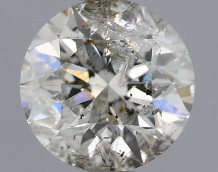 Loose Diamond - ROUND 0.9ct K I2: Loose Diamond - ROUND 0.9ct K I2 Source: Natural Shape: ROUND Carats: 0.9 Color: K Clarity: I2 Certification: IGI Video: