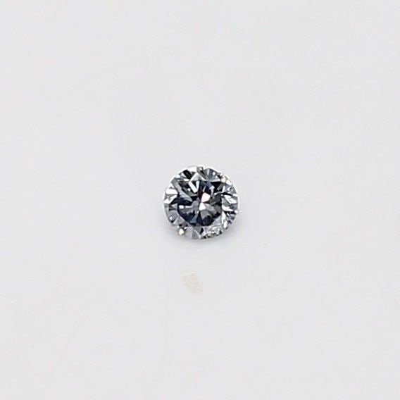 Loose Diamond - ROUND 0.03ct Fancy Light Gray: Loose Diamond - ROUND 0.03ct Fancy Light Gray Source: Natural Shape: ROUND Carats: 0.03 Color: Fancy Light Gray Certification: GIA Video: