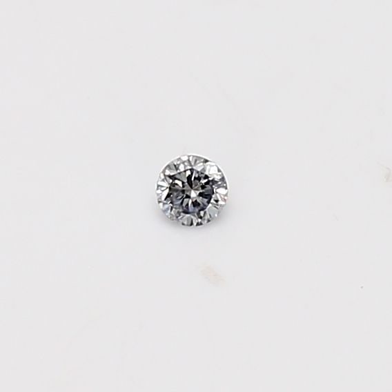 Loose Diamond - ROUND 0.03ct Very Light Gray: Loose Diamond - ROUND 0.03ct Very Light Gray Source: Natural Shape: ROUND Carats: 0.03 Color: Very Light Gray Certification: GIA Video: