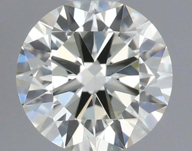 Loose Diamond - ROUND 0.5ct Very Light Green Yellow VS1 (1 of 1)