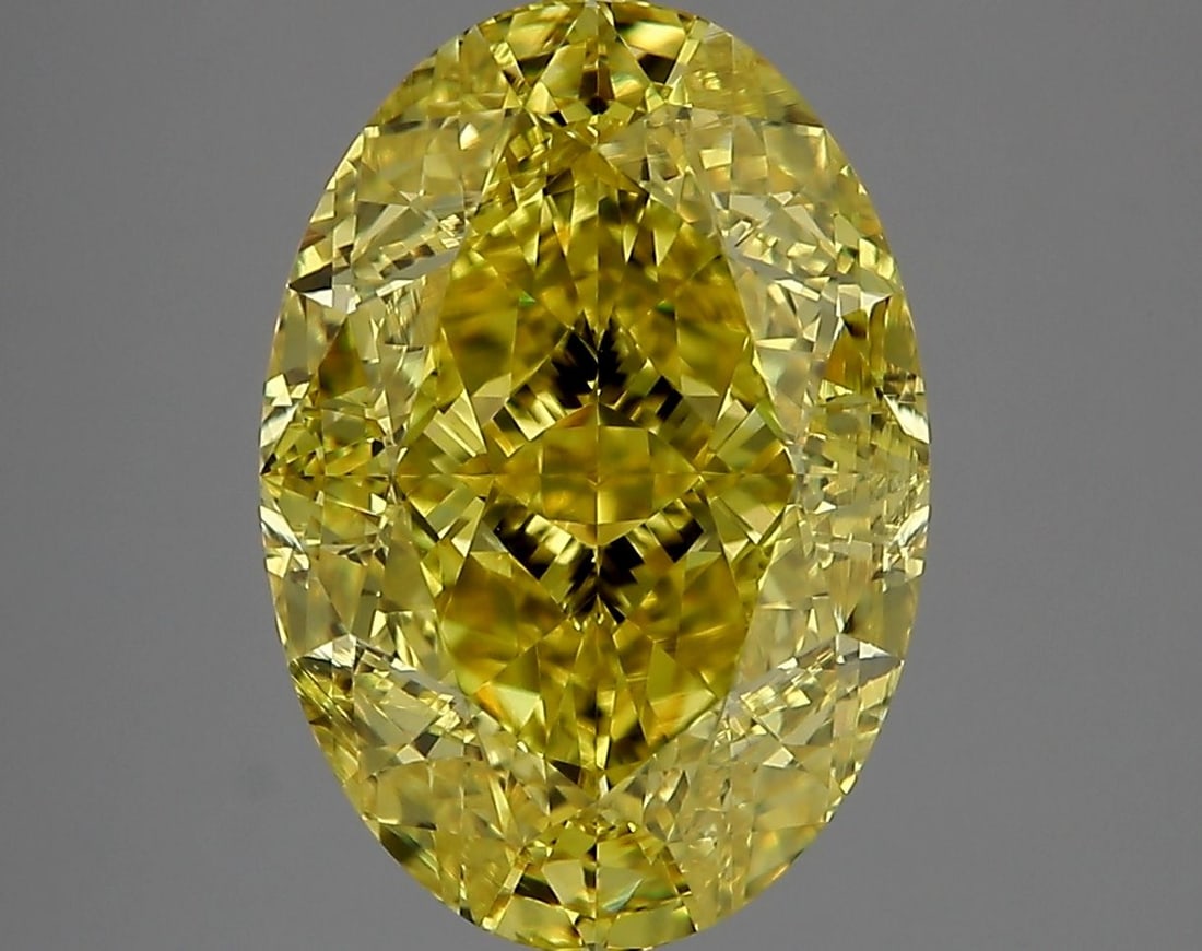 Loose Diamond - OVAL 5.59ct Fancy Vivid Yellow VVS1: Loose Diamond - OVAL 5.59ct Fancy Vivid Yellow VVS1 Source: Natural Shape: OVAL Carats: 5.59 Color: Fancy Vivid Yellow Certification: GIA Video: