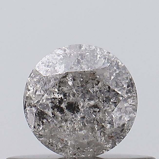 Loose Diamond - ROUND 0.33ct Salt and Pepper I3: Loose Diamond - ROUND 0.33ct Salt and Pepper I3 Source: Natural Shape: ROUND Carats: 0.33 Color: Salt and Pepper Certification: NONE Video: