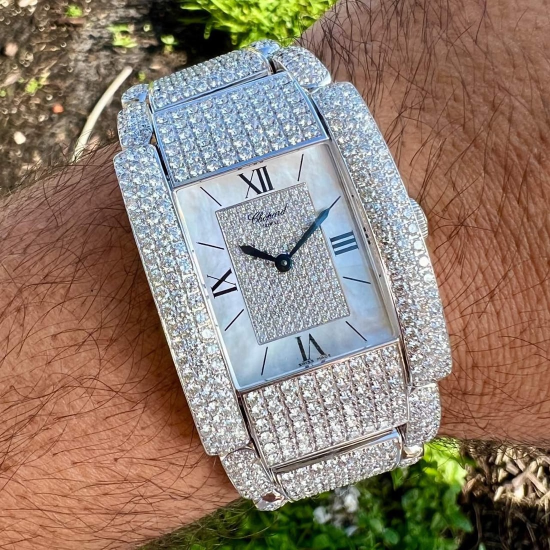 CHOPARD La Strada 18K White Gold Diamond Watch 30.00 Ct D-F VVS1-VS1 - 2