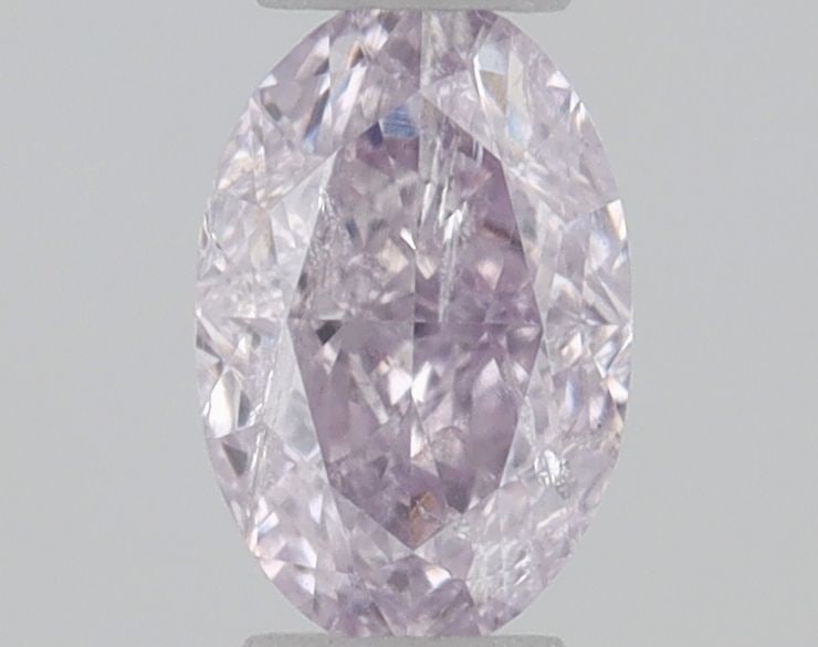 Loose Diamond - OVAL 0.2ct Fancy Pink Purple I2: Loose Diamond - OVAL 0.2ct Fancy Pink Purple I2 Source: Natural Shape: OVAL Carats: 0.2 Color: Fancy Pink Purple Certification: GIA Video: