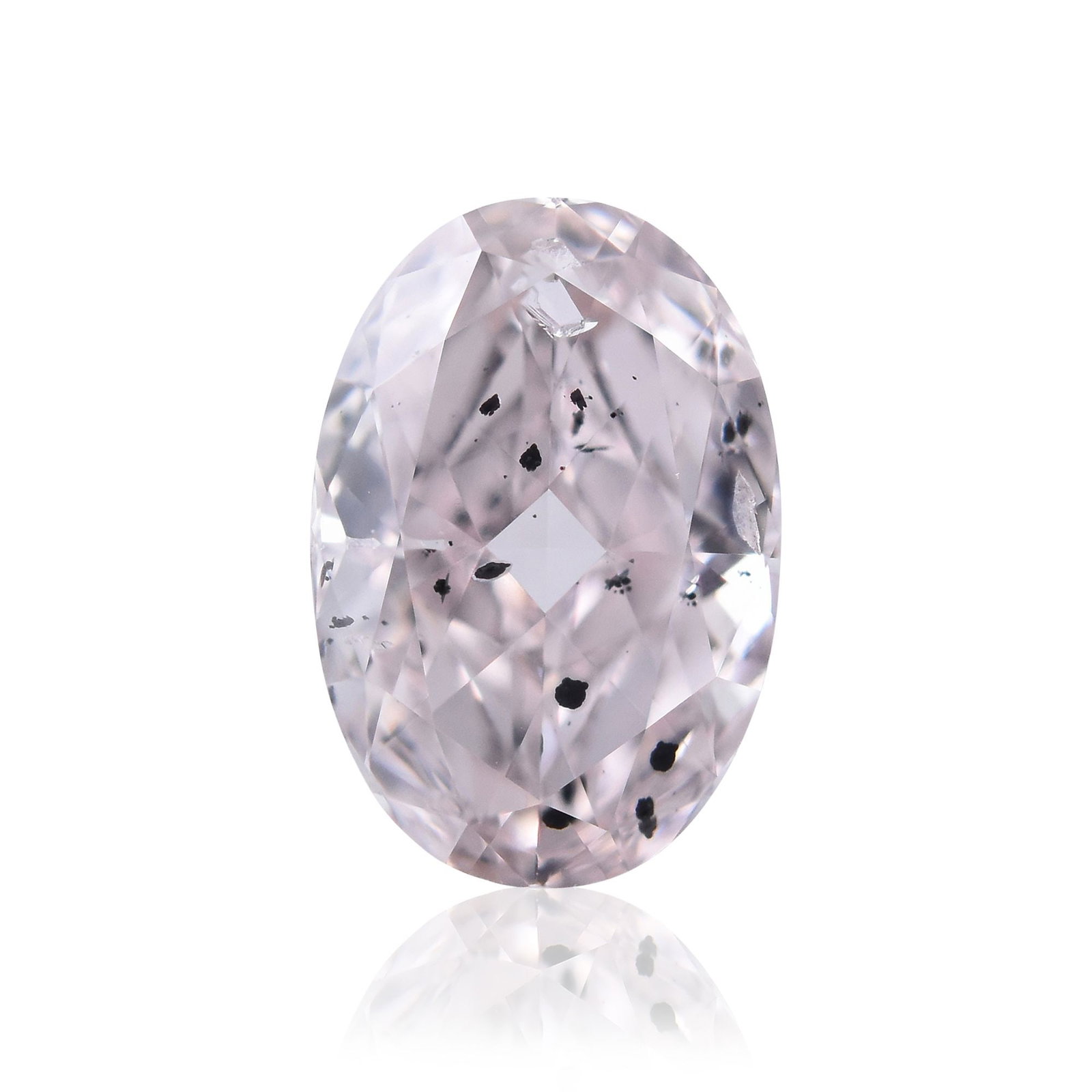 Loose Diamond - OVAL 1.0ct Fancy Light Pink: Loose Diamond - OVAL 1.0ct Fancy Light Pink Source: Natural Shape: OVAL Carats: 1.0 Color: Fancy Light Pink Certification: GIA Video: