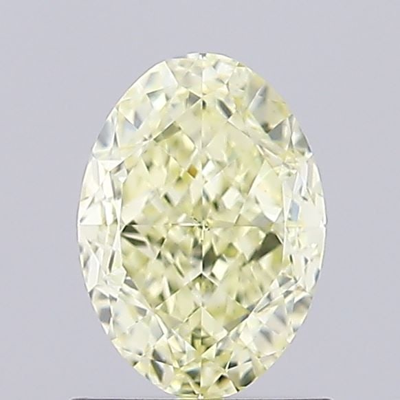 Loose Diamond - OVAL 1.0ct Fancy Light Yellow VS2: Loose Diamond - OVAL 1.0ct Fancy Light Yellow VS2 Source: Natural Shape: OVAL Carats: 1.0 Color: Fancy Light Yellow Certification: GIA Video:
