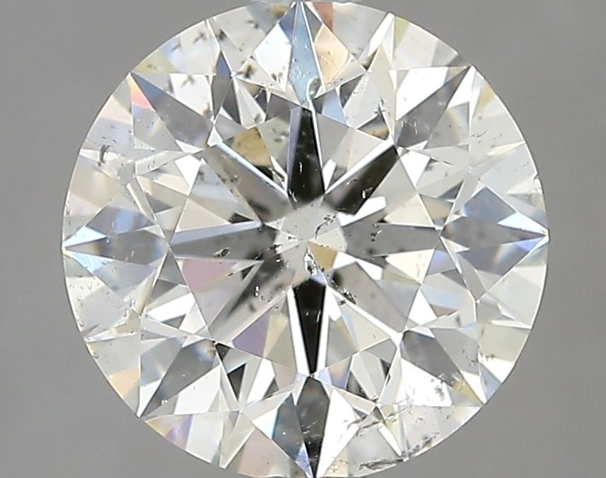 Loose Diamond - ROUND 2.14ct J I1: Loose Diamond - ROUND 2.14ct J I1 Source: Natural Shape: ROUND Carats: 2.14 Color: J Clarity: I1 Certification: GIA Video: