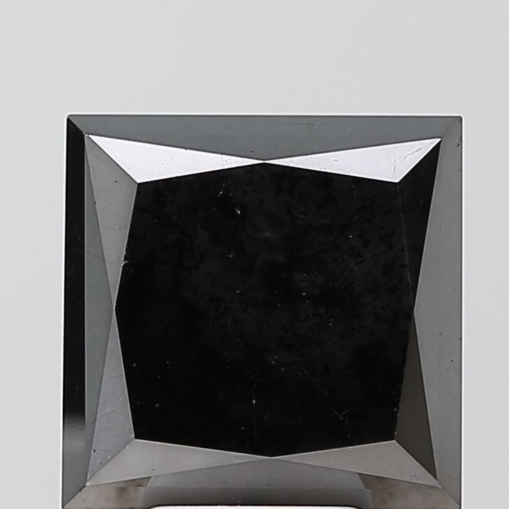 Loose Diamond - PRINCESS 6.61ct Black VVS2: Loose Diamond - PRINCESS 6.61ct Black VVS2 Source: Natural Shape: PRINCESS Carats: 6.61 Color: Black Certification: NONE Video: