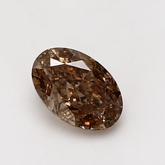 Loose Diamond - OVAL 0.8ct Fancy Yellow Brown SI1 (1 of 1)