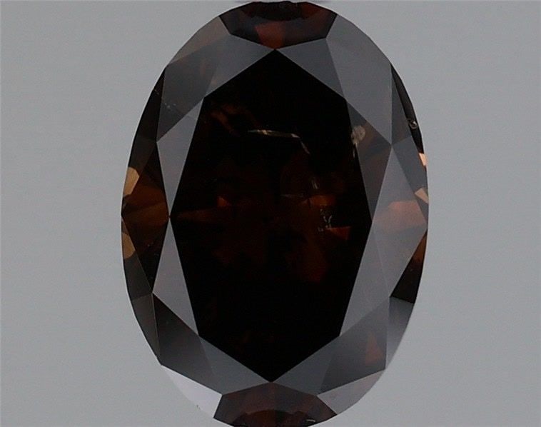 Loose Diamond - OVAL 1.65ct Fancy Dark Brown: Loose Diamond - OVAL 1.65ct Fancy Dark Brown Source: Natural Shape: OVAL Carats: 1.65 Color: Fancy Dark Brown Certification: GIA Video: