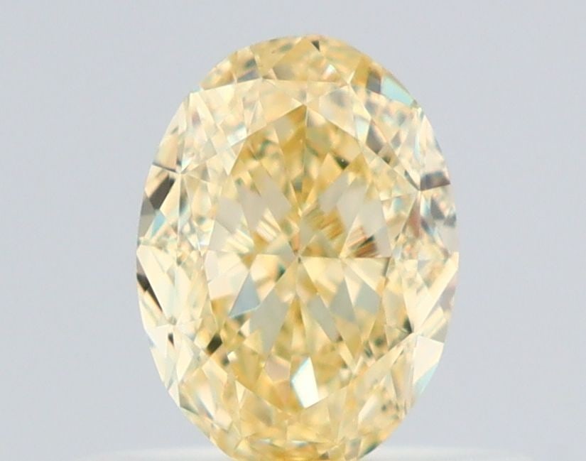 Loose Diamond - OVAL 0.5ct Fancy Light Yellow VS1 (1 of 1)
