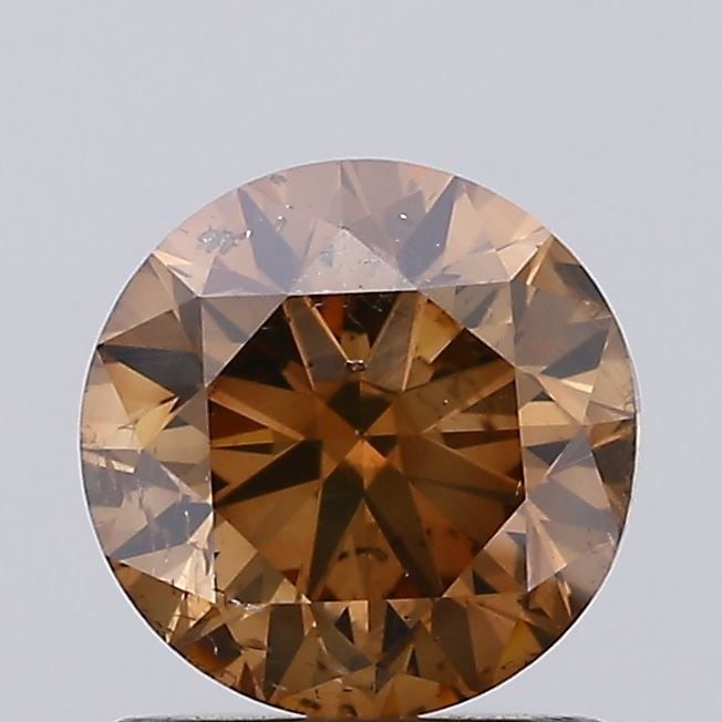 Loose Diamond - ROUND 1.0ct Fancy Brown SI2: Loose Diamond - ROUND 1.0ct Fancy Brown SI2 Source: Natural Shape: ROUND Carats: 1.0 Color: Fancy Brown Certification: NONE Video: