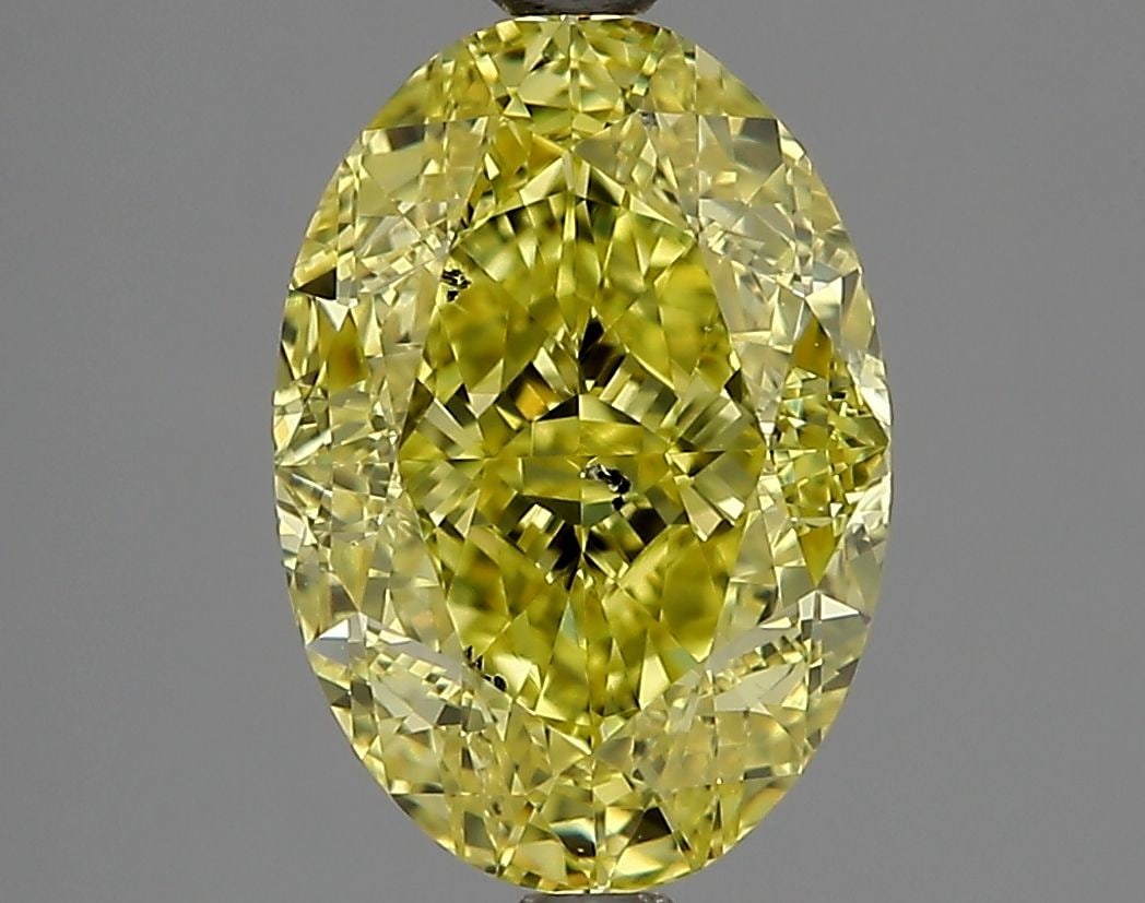 Loose Diamond - OVAL 3.04ct Fancy Intense Yellow SI2 (1 of 1)