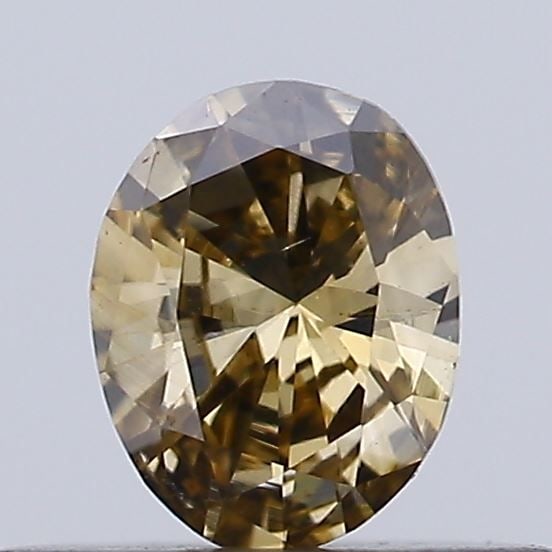 Loose Diamond - OVAL 0.2ct Fancy Greenish Brown VS1: Loose Diamond - OVAL 0.2ct Fancy Greenish Brown VS1 Source: Natural Shape: OVAL Carats: 0.2 Color: Fancy Greenish Brown Certification: NONE Video:
