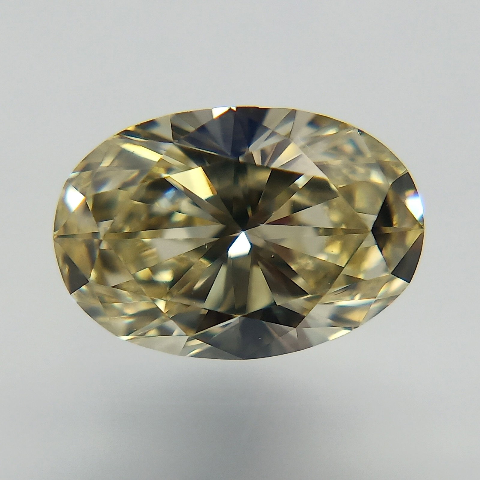 Loose Diamond - OVAL 0.77ct Fancy Light Brownish Yellow VS1 (1 of 1)