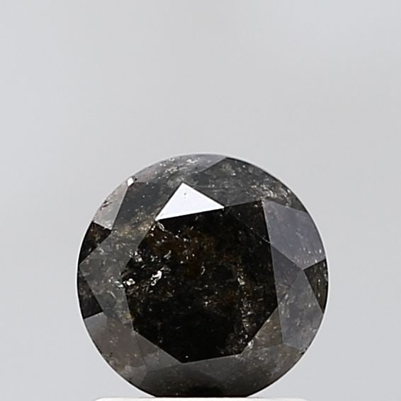 Loose Diamond - ROUND 1.39ct Salt and Pepper VVS2: Loose Diamond - ROUND 1.39ct Salt and Pepper VVS2 Source: Natural Shape: ROUND Carats: 1.39 Color: Salt and Pepper Certification: NONE Video: