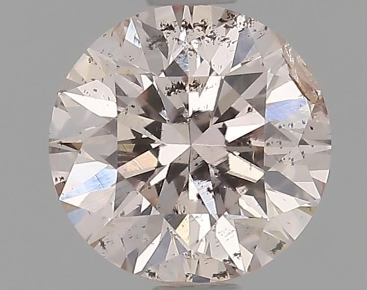 Loose Diamond - ROUND 0.85ct Pinkish Yellow I1 (1 of 1)