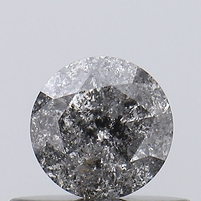 Loose Diamond - ROUND 0.38ct Salt and Pepper I3: Loose Diamond - ROUND 0.38ct Salt and Pepper I3 Source: Natural Shape: ROUND Carats: 0.38 Color: Salt and Pepper Certification: NONE Video: