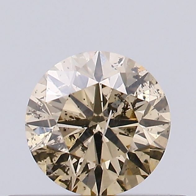 Loose Diamond - ROUND 0.33ct Fancy Light Brown I1: Loose Diamond - ROUND 0.33ct Fancy Light Brown I1 Source: Natural Shape: ROUND Carats: 0.33 Color: Fancy Light Brown Certification: NONE Video:
