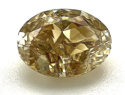 Loose Diamond - OVAL 2.06ct Fancy Deep Yellow Brown SI1 (1 of 1)
