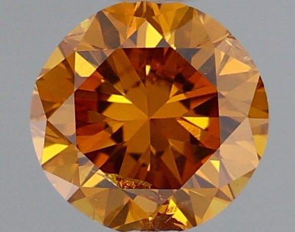 Loose Diamond - ROUND 0.43ct Fancy Deep Yellowish Orange: Loose Diamond - ROUND 0.43ct Fancy Deep Yellowish Orange Source: Natural Shape: ROUND Carats: 0.43 Color: Fancy Deep Yellowish Orange Certification: GIA Video: