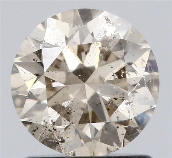 Loose Diamond - ROUND 1.09ct O-P I1: Loose Diamond - ROUND 1.09ct O-P I1 Source: Natural Shape: ROUND Carats: 1.09 Color: O-P Certification: IGI Video: