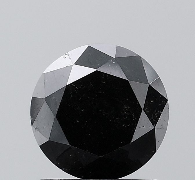 Loose Diamond - ROUND 1.75ct Fancy Black VS1 (1 of 1)