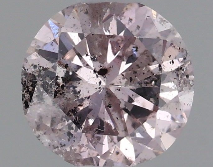 Loose Diamond - ROUND 0.58ct Fancy Gray Purple: Loose Diamond - ROUND 0.58ct Fancy Gray Purple Source: Natural Shape: ROUND Carats: 0.58 Color: Fancy Gray Purple Certification: GIA Video: