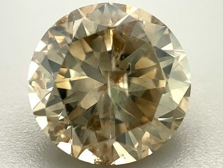 Loose Diamond - ROUND 2.62ct Champagne I1 (1 of 1)