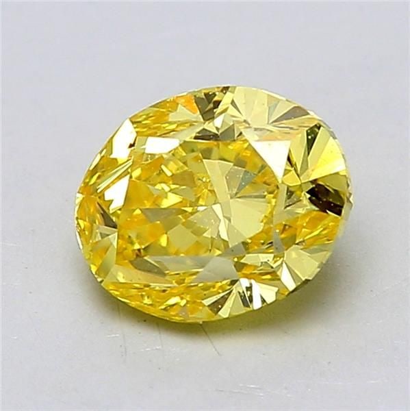 Loose Diamond - OVAL 0.85ct Fancy Vivid Yellow VS2 (1 of 1)