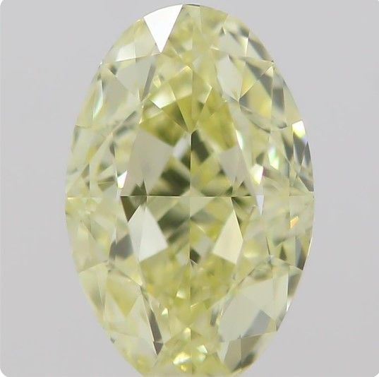 Loose Diamond - OVAL 0.5ct Fancy Yellow VS1 (1 of 1)