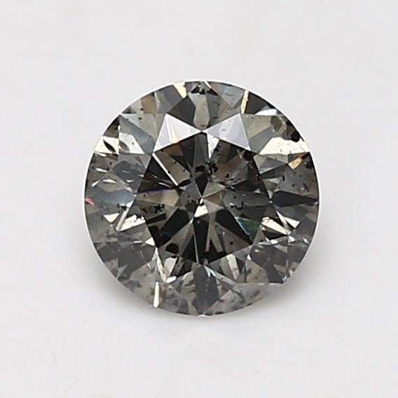 Loose Diamond - ROUND 1.04ct Fancy Dark Gray (1 of 1)