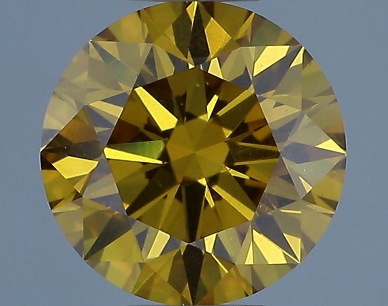 Loose Diamond - ROUND 1.21ct Fancy Deep Yellow I1 (1 of 1)