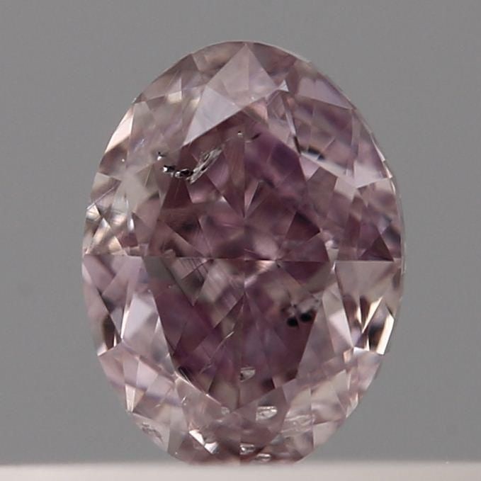 Loose Diamond - OVAL 0.21ct Fancy Purple Pink I1: Loose Diamond - OVAL 0.21ct Fancy Purple Pink I1 Source: Natural Shape: OVAL Carats: 0.21 Color: Fancy Purple Pink Certification: GIA Video: