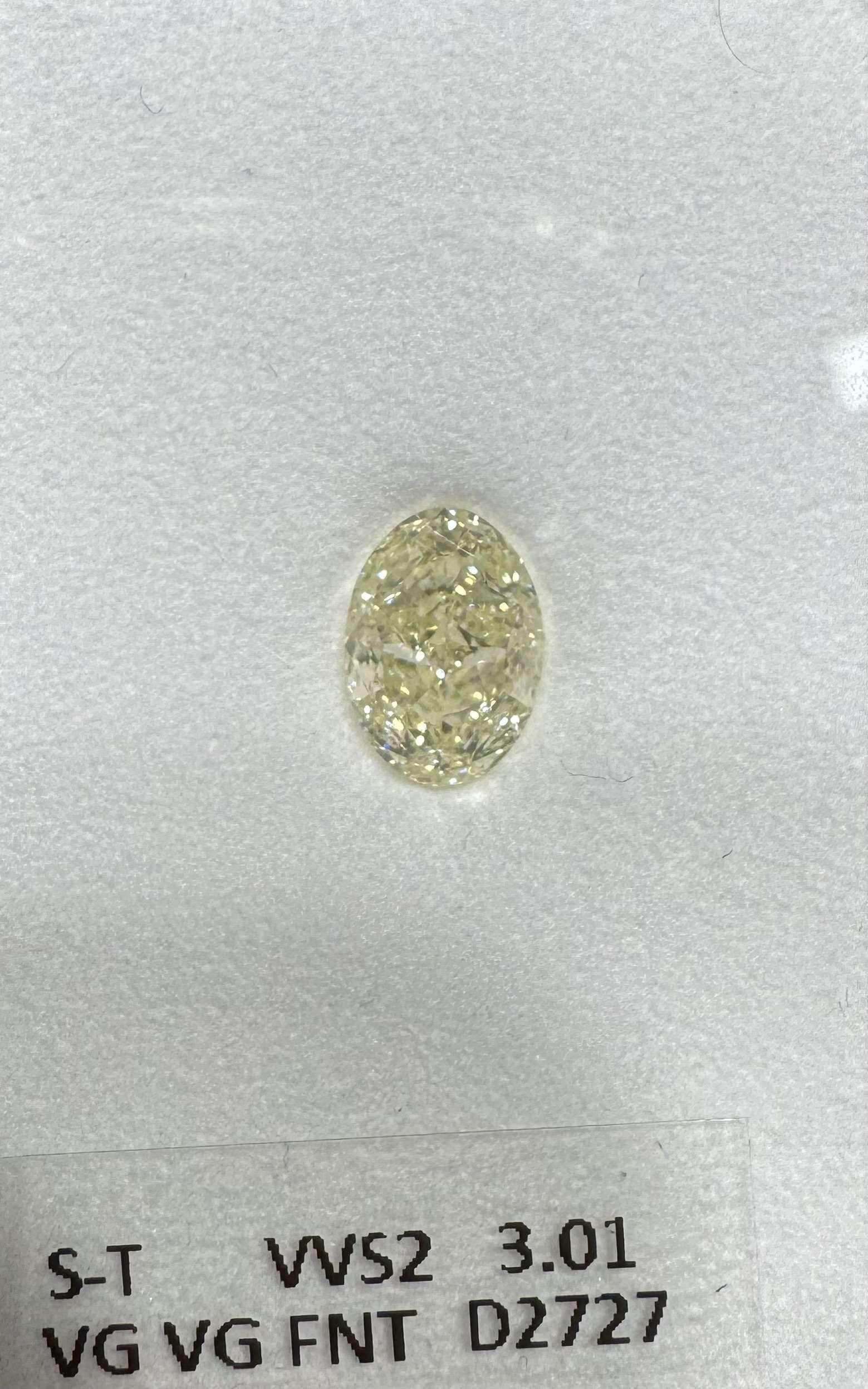 Loose Diamond - OVAL 3.01ct S-T VVS2 (1 of 1)