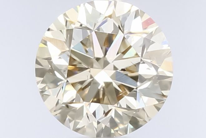 Loose Diamond - ROUND 0.63ct Fancy Light Yellow Brown (1 of 1)