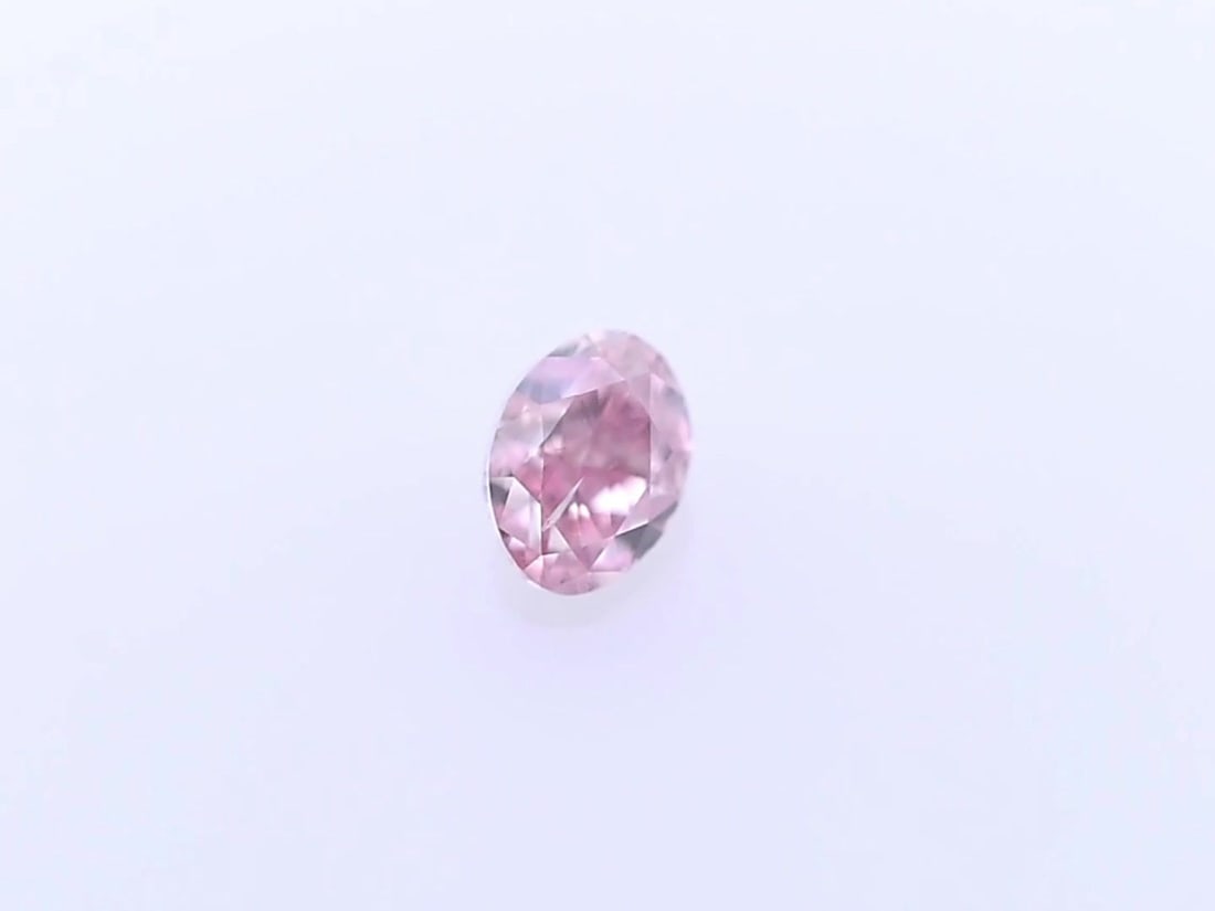 Loose Diamond - OVAL 0.14ct Fancy Intense Purplish Pink (1 of 1)