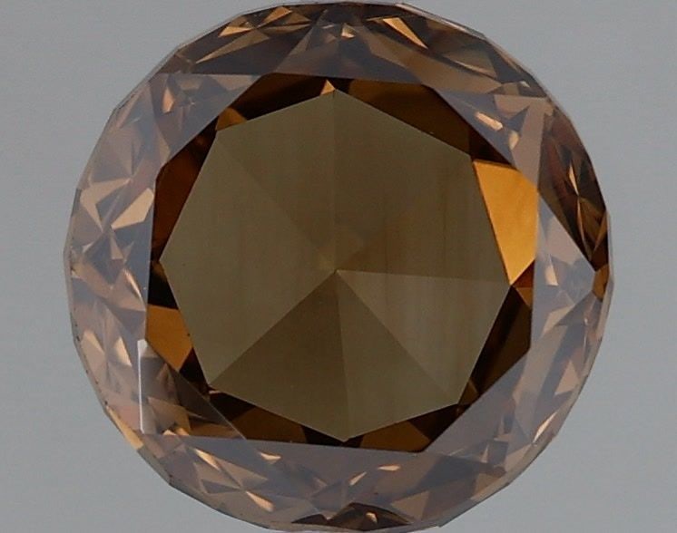 Loose Diamond - ROUND 0.89ct Fancy Dark Yellowish Brown (1 of 1)
