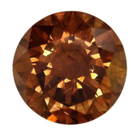 Loose Diamond - ROUND 1.49ct Fancy Dark Orangey Brown (1 of 1)