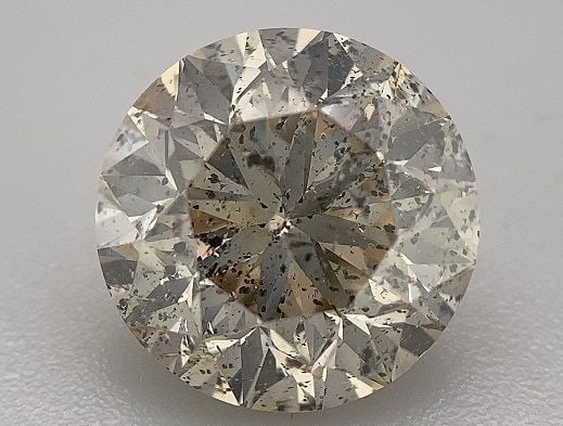Loose Diamond - ROUND 2.81ct Champagne I1 (1 of 1)