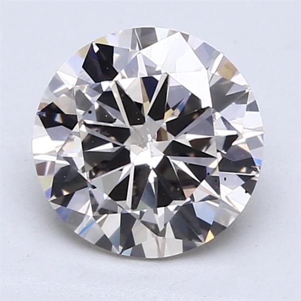 Loose Diamond - ROUND 2.01ct Fancy Light Pink Brown SI1 (1 of 1)