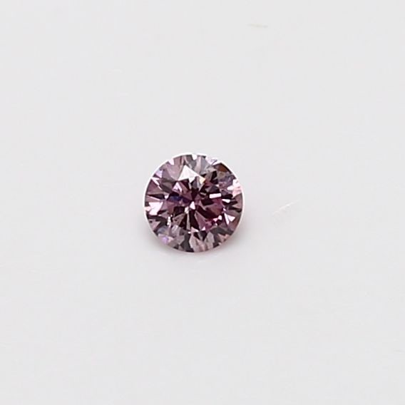 Loose Diamond - ROUND 0.07ct Fancy Intense Purplish Pink SI2 (1 of 1)