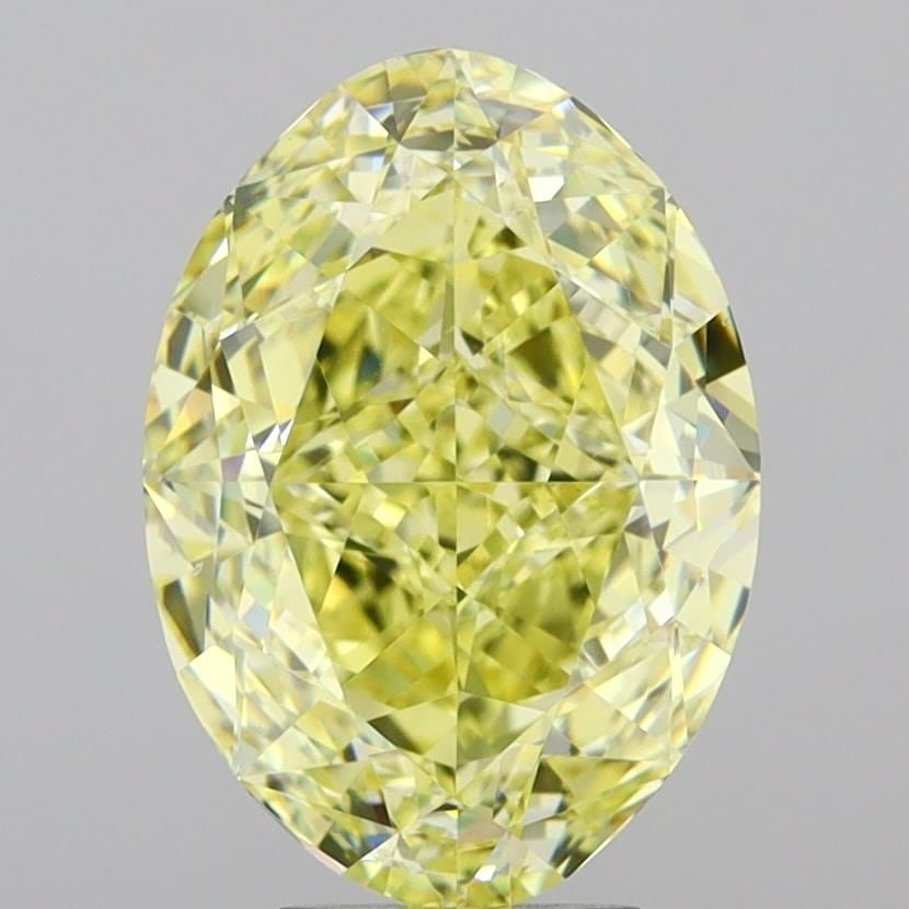 Loose Diamond - OVAL 7.01ct Fancy Yellow VS2 (1 of 1)