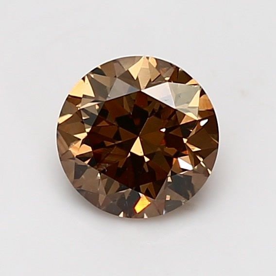 Loose Diamond - ROUND 1.11ct Fancy Brown VS2: Loose Diamond - ROUND 1.11ct Fancy Brown VS2 Source: Natural Shape: ROUND Carats: 1.11 Color: Fancy Brown Certification: GIA Video: