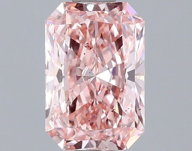 Loose Diamond - RADIANT 1.09ct Fancy Vivid Pink VS2: Loose Diamond - RADIANT 1.09ct Fancy Vivid Pink VS2 Source: This is a real non-mined Diamond that has been grown in a lab Shape: RADIANT Carats: 1.09 Color: Fancy Vivid Pink Certification: IGI Video: